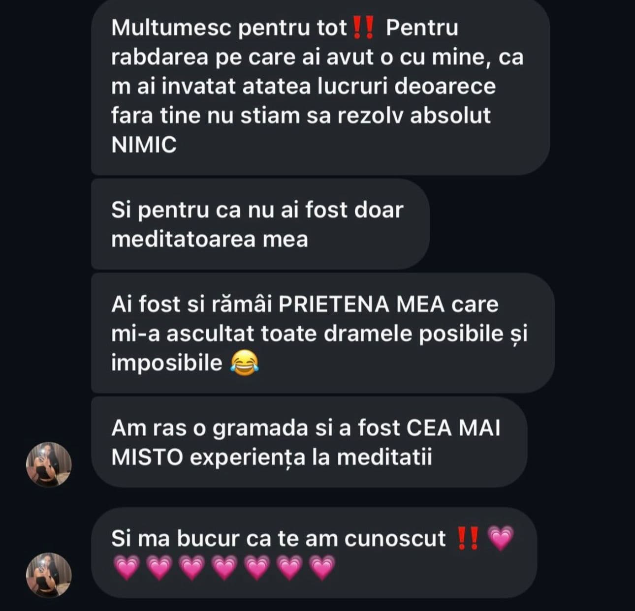 Recenzie WhatsApp de la elev